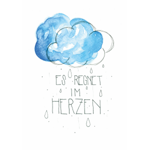 Es regnet im Herzen