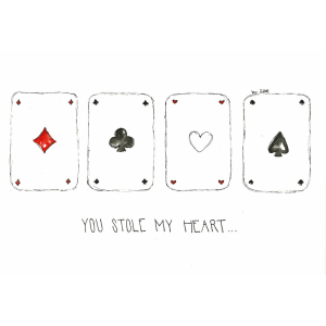 You stole my heart