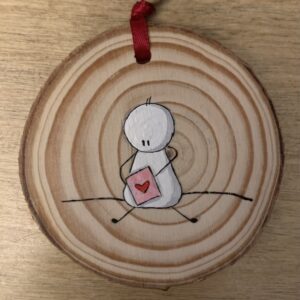 Liebesbringer mit Liebesbrief
