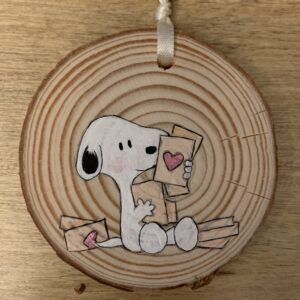 Snoopy mit Liebesbriefen